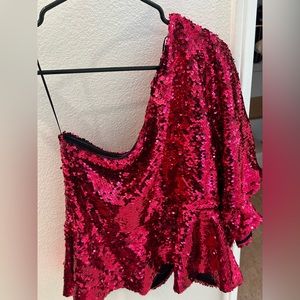 Sequin top